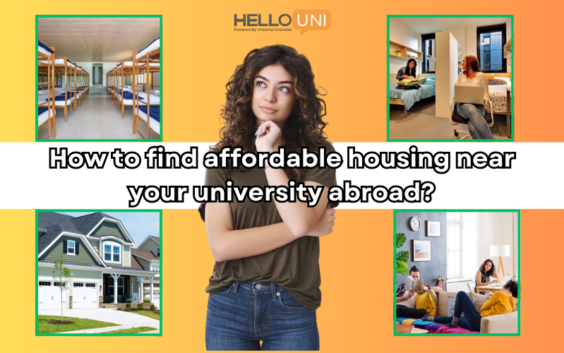 How to find affordable housing near your university abroad?