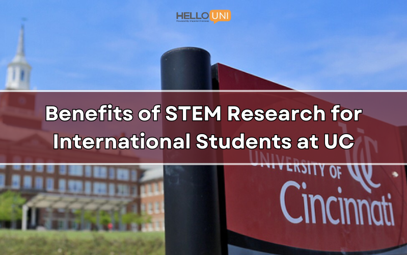 Benefits of STEM Research for International Students at the University of Cincinnati