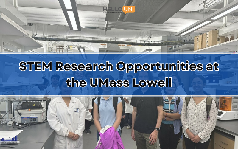 STEM Research Opportunities at the University of Massachusetts Lowell for International Students