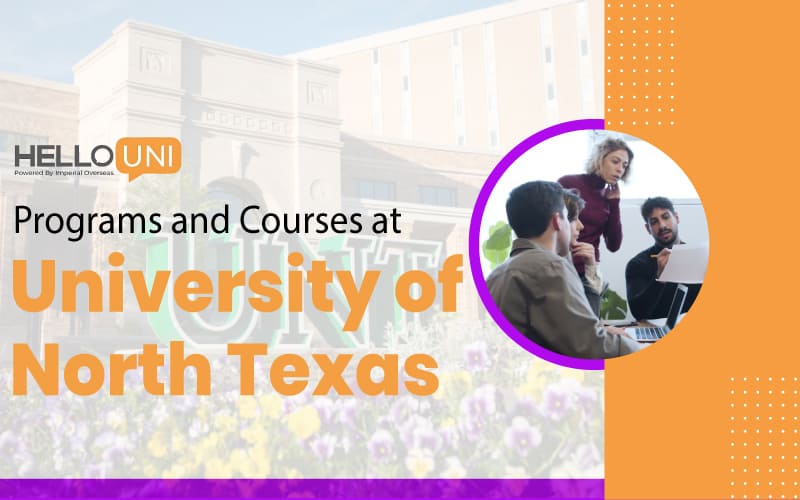 Programs and Courses at University of North Texas