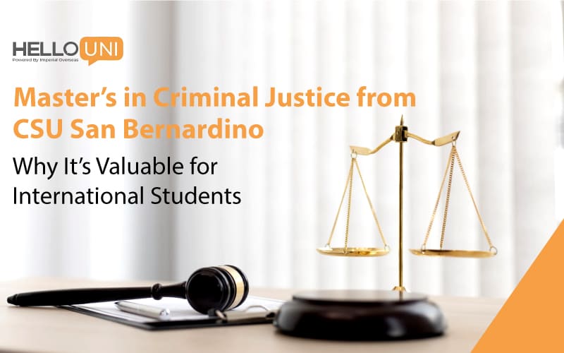 Criminal Justice from CSU San Bernardino